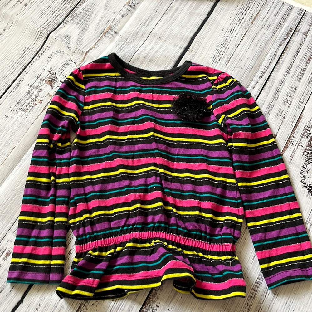 Stripped long sleeve shirt